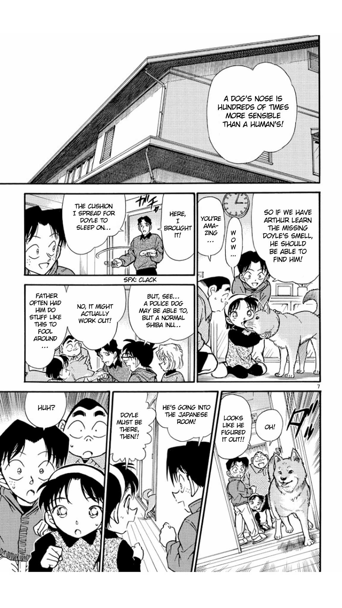 Detective Conan Chapter 291 page 8 - Chapter 291: Faint Footsteps