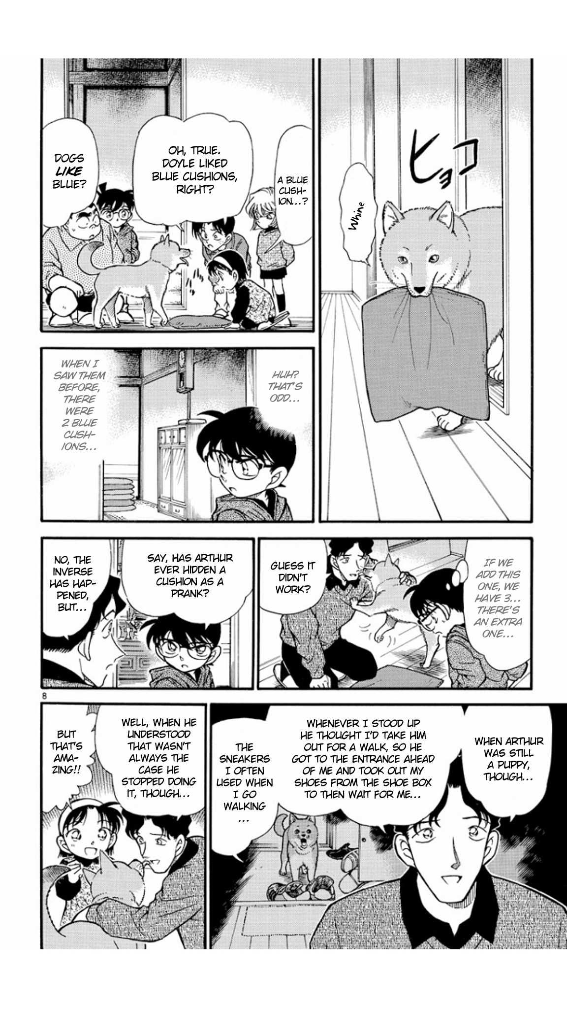 Detective Conan Chapter 291 page 9 - Chapter 291: Faint Footsteps