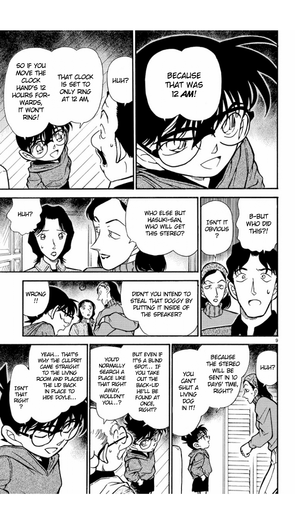 Detective Conan Chapter 292 page 10 - Chapter 292: The Evidence That Didn't Vanish