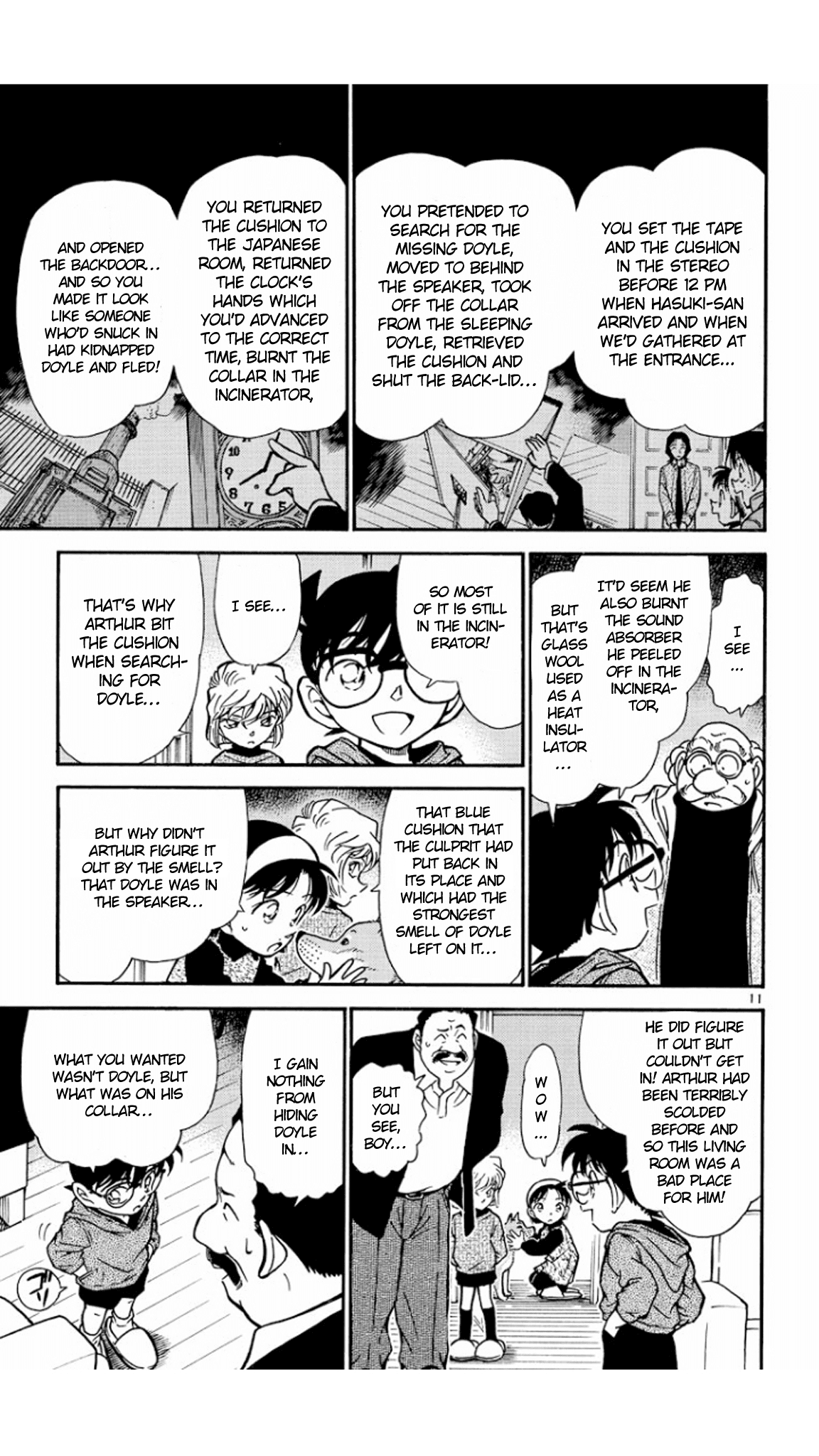 Detective Conan Chapter 292 page 12 - Chapter 292: The Evidence That Didn't Vanish