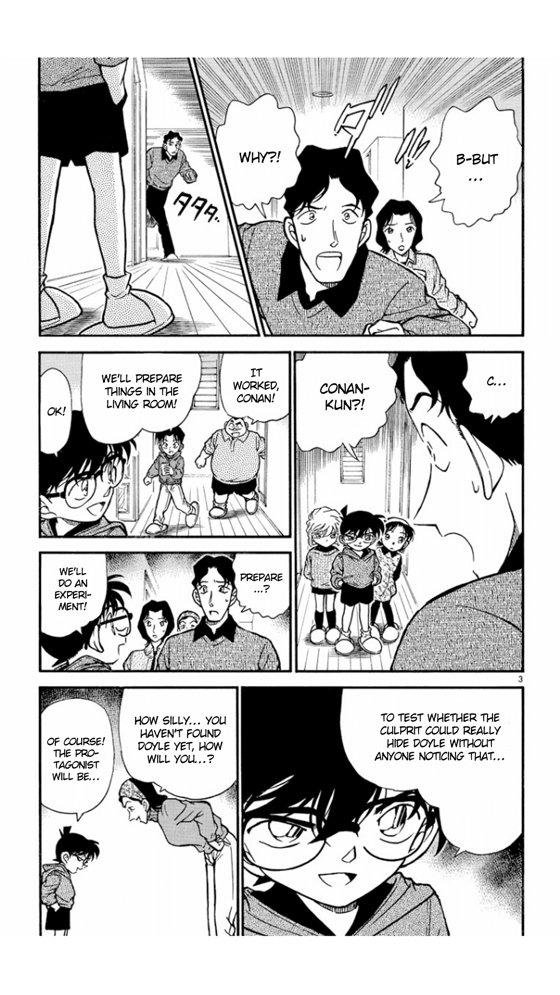 Detective Conan Chapter 292 page 4 - Chapter 292: The Evidence That Didn't Vanish