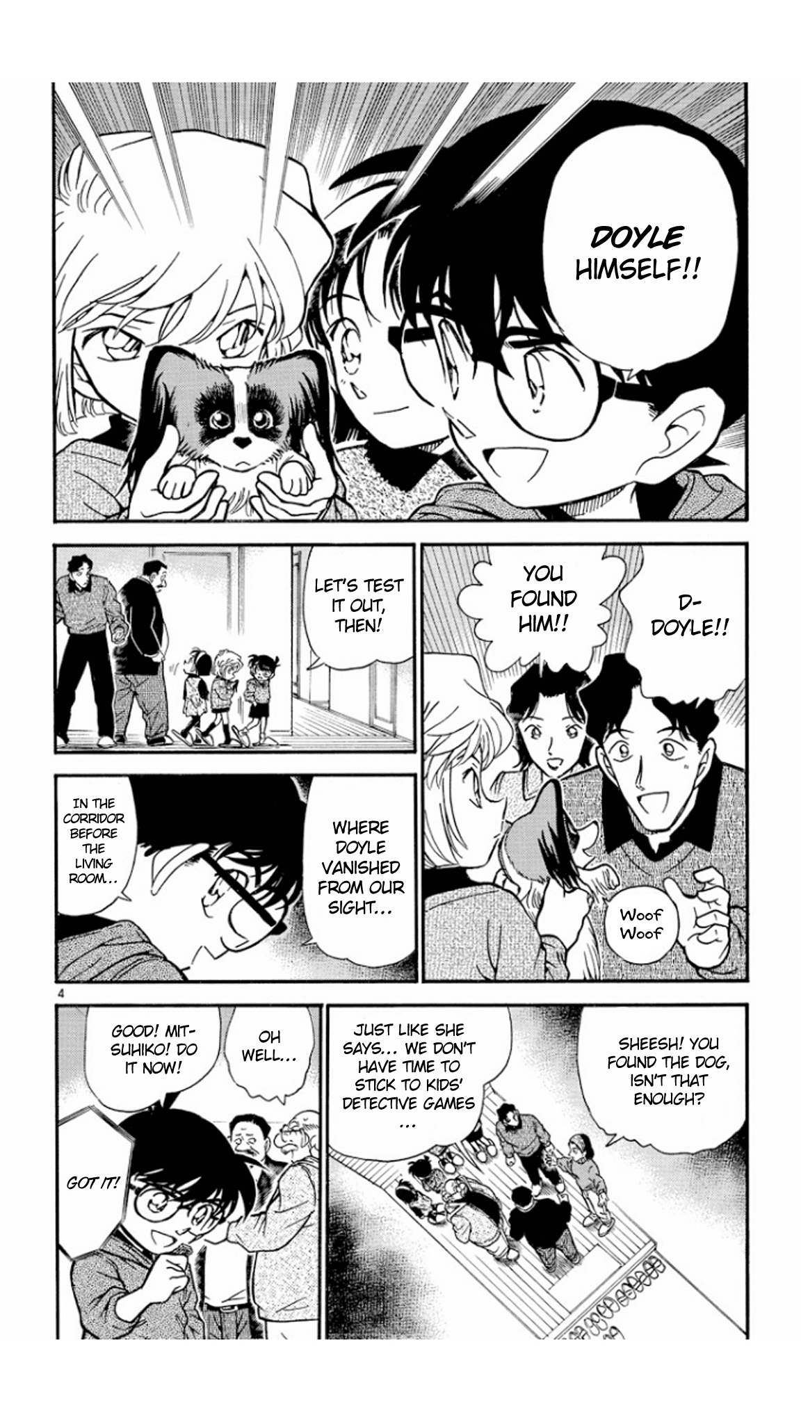 Detective Conan Chapter 292 page 5 - Chapter 292: The Evidence That Didn't Vanish