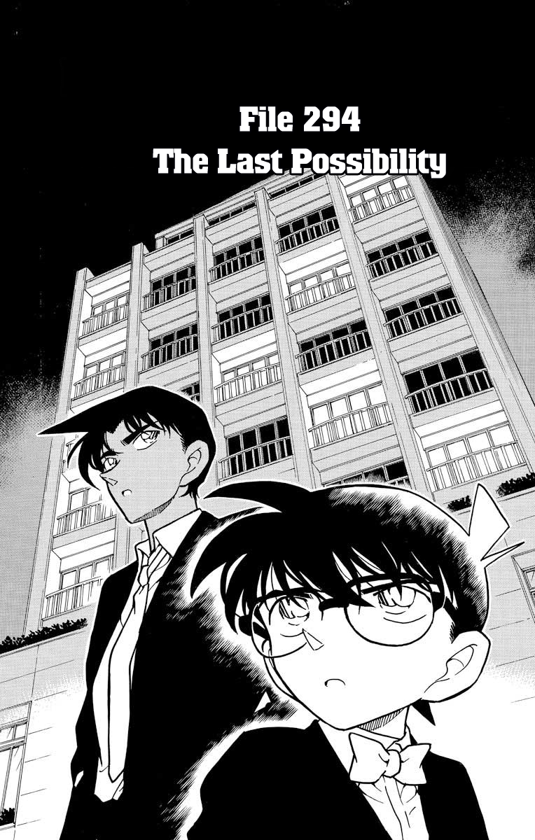 Detective Conan Chapter 294 page 2 - Chapter 294: The Last Possibility