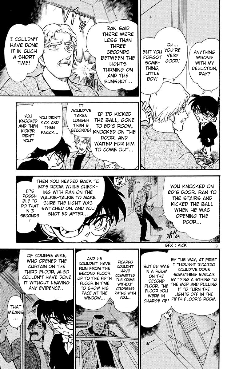 Detective Conan Chapter 295 page 10 - Chapter 295: Red Card