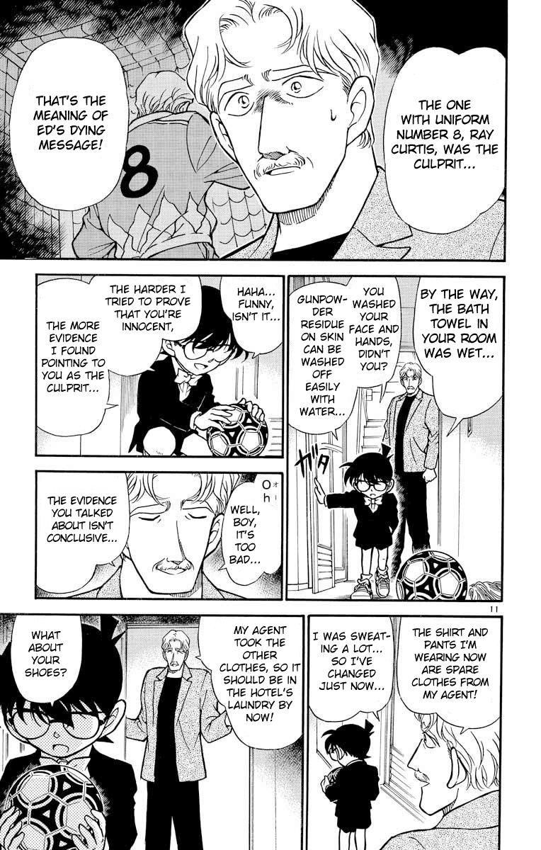 Detective Conan Chapter 295 page 12 - Chapter 295: Red Card
