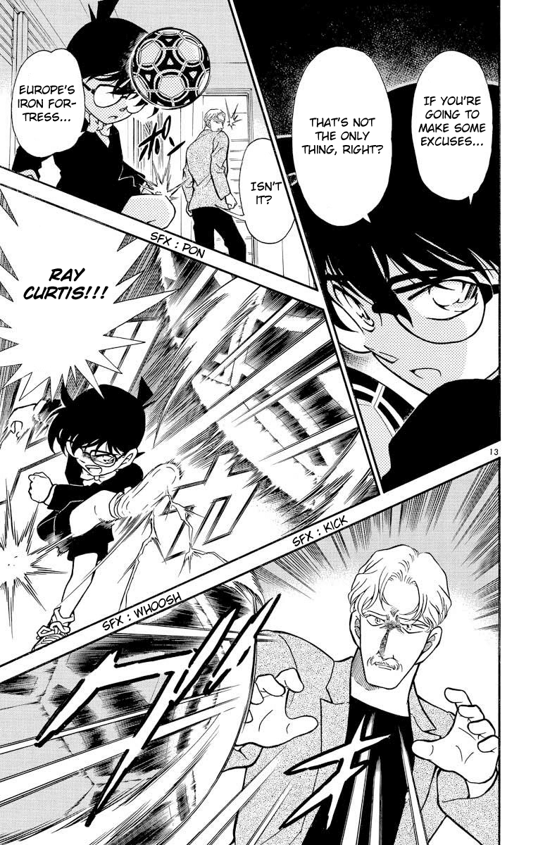 Detective Conan Chapter 295 page 14 - Chapter 295: Red Card