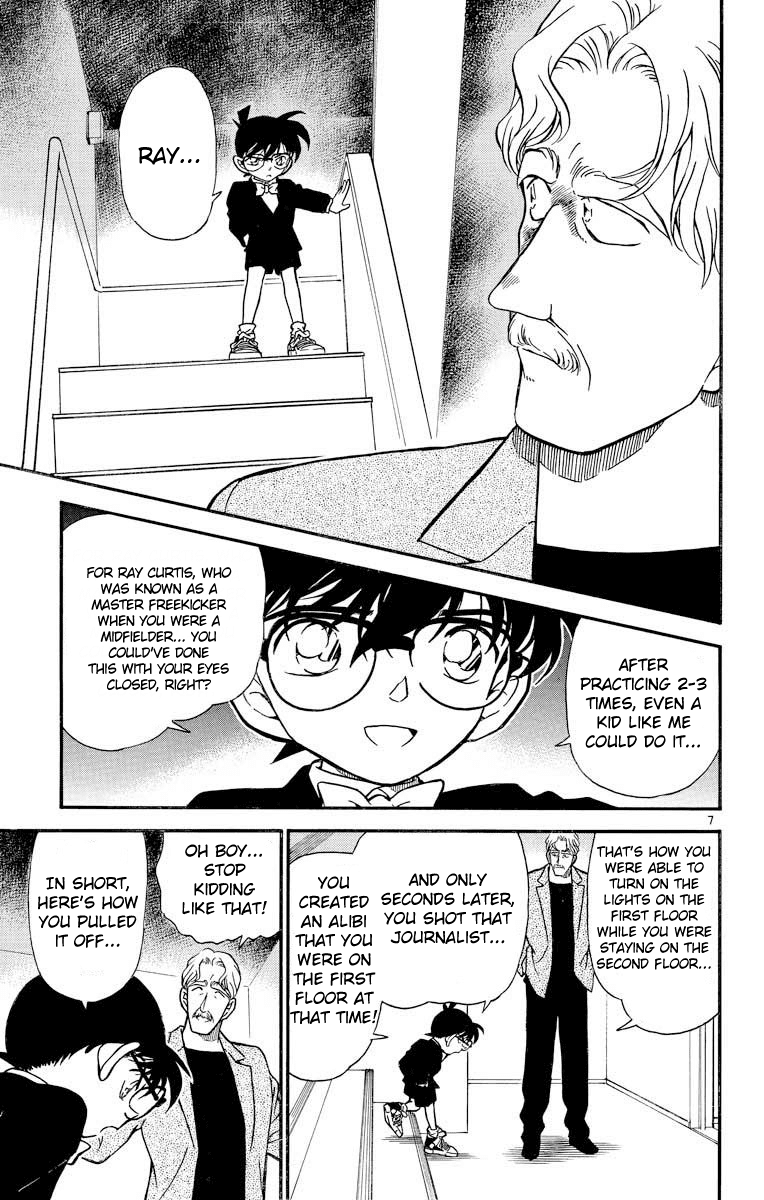 Detective Conan Chapter 295 page 8 - Chapter 295: Red Card