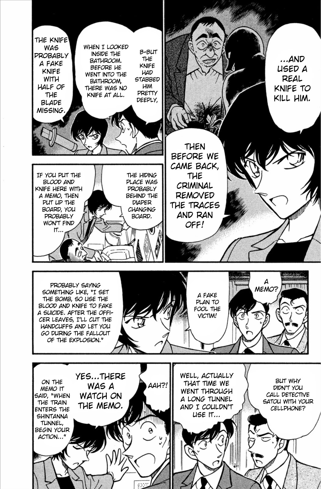 Detective Conan Chapter 297 page 9 - Chapter 297: The Opened Locked Room