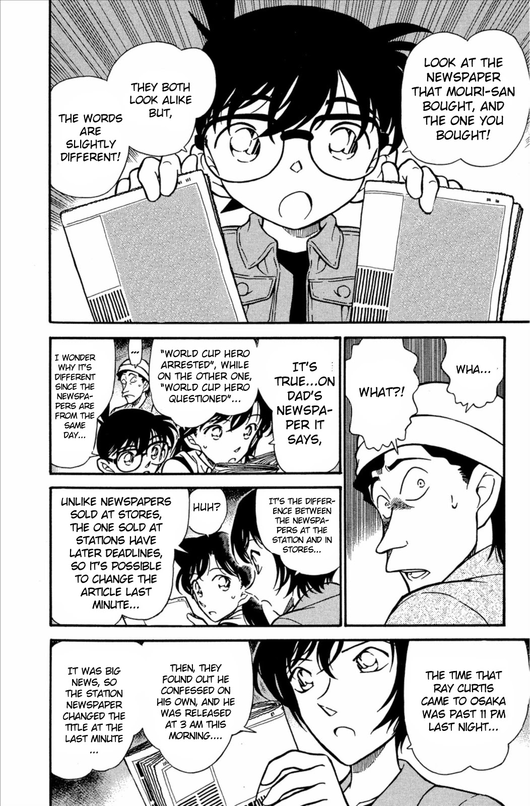 Detective Conan Chapter 298 page 11 - Chapter 298: The Time Trap