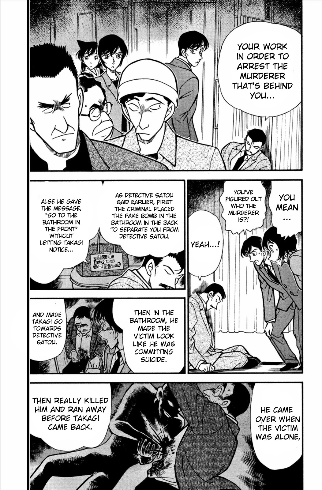 Detective Conan Chapter 298 page 5 - Chapter 298: The Time Trap