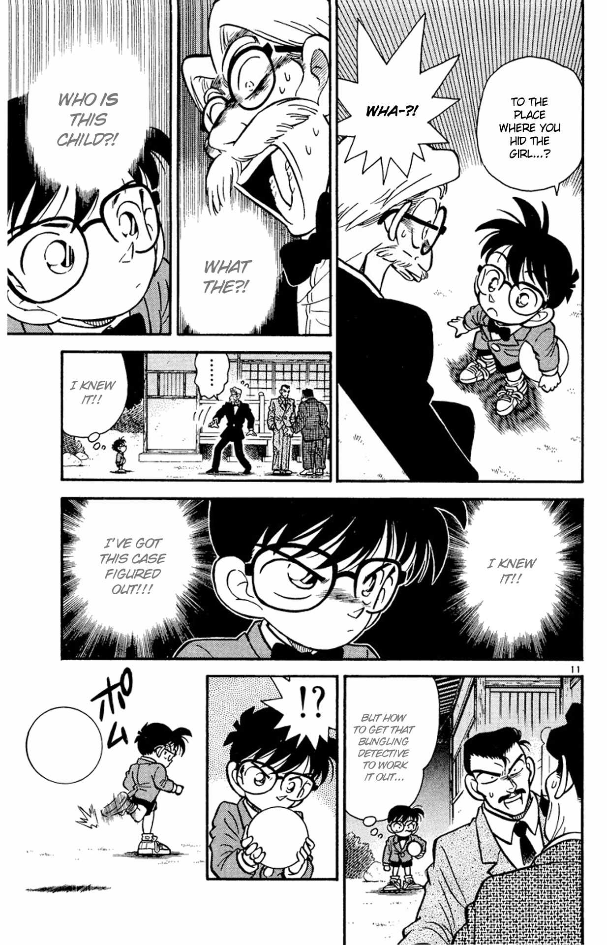 Detective Conan Chapter 3 page 12 - Chapter 3: The Left Out Detective