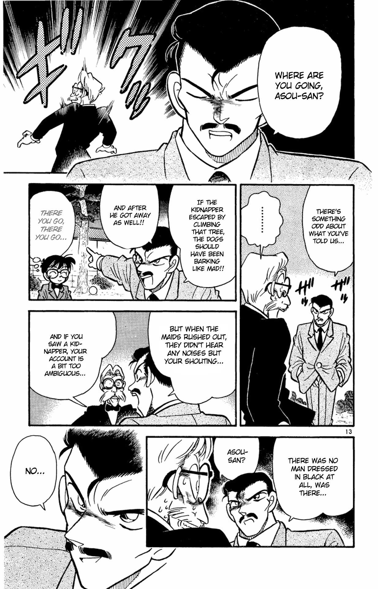 Detective Conan Chapter 3 page 14 - Chapter 3: The Left Out Detective