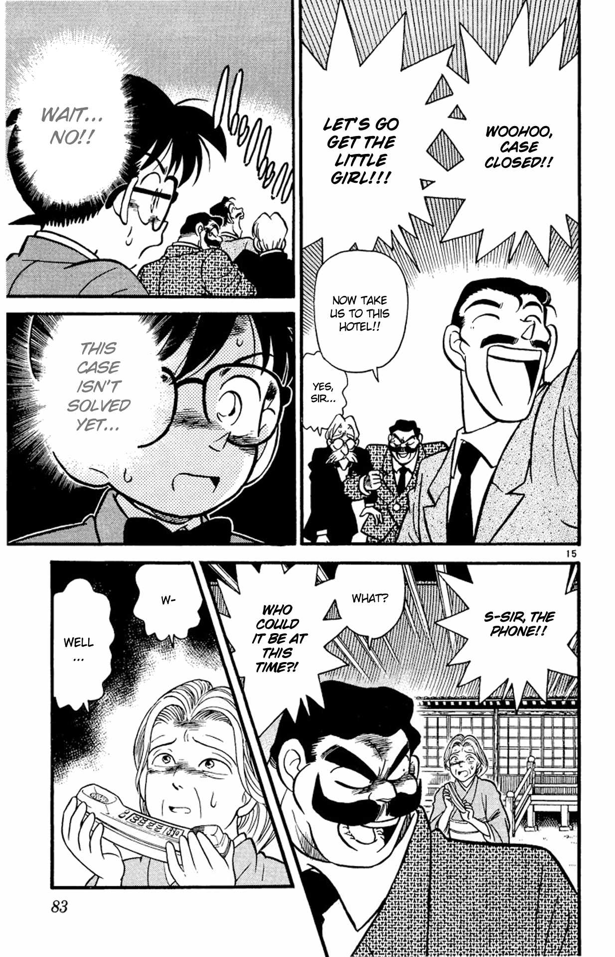 Detective Conan Chapter 3 page 16 - Chapter 3: The Left Out Detective
