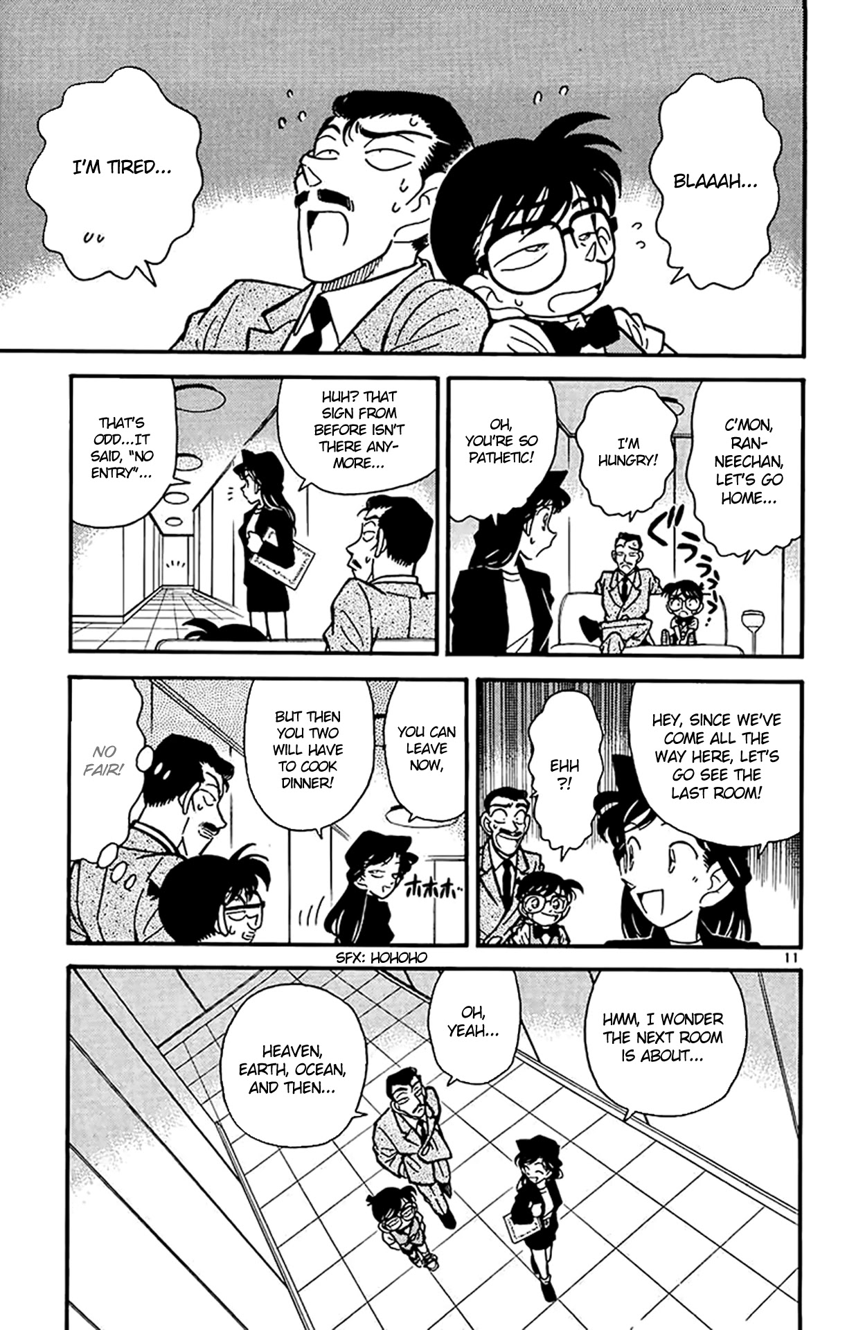 Detective Conan Chapter 30 page 12 - Chapter 30: The Armored Knight