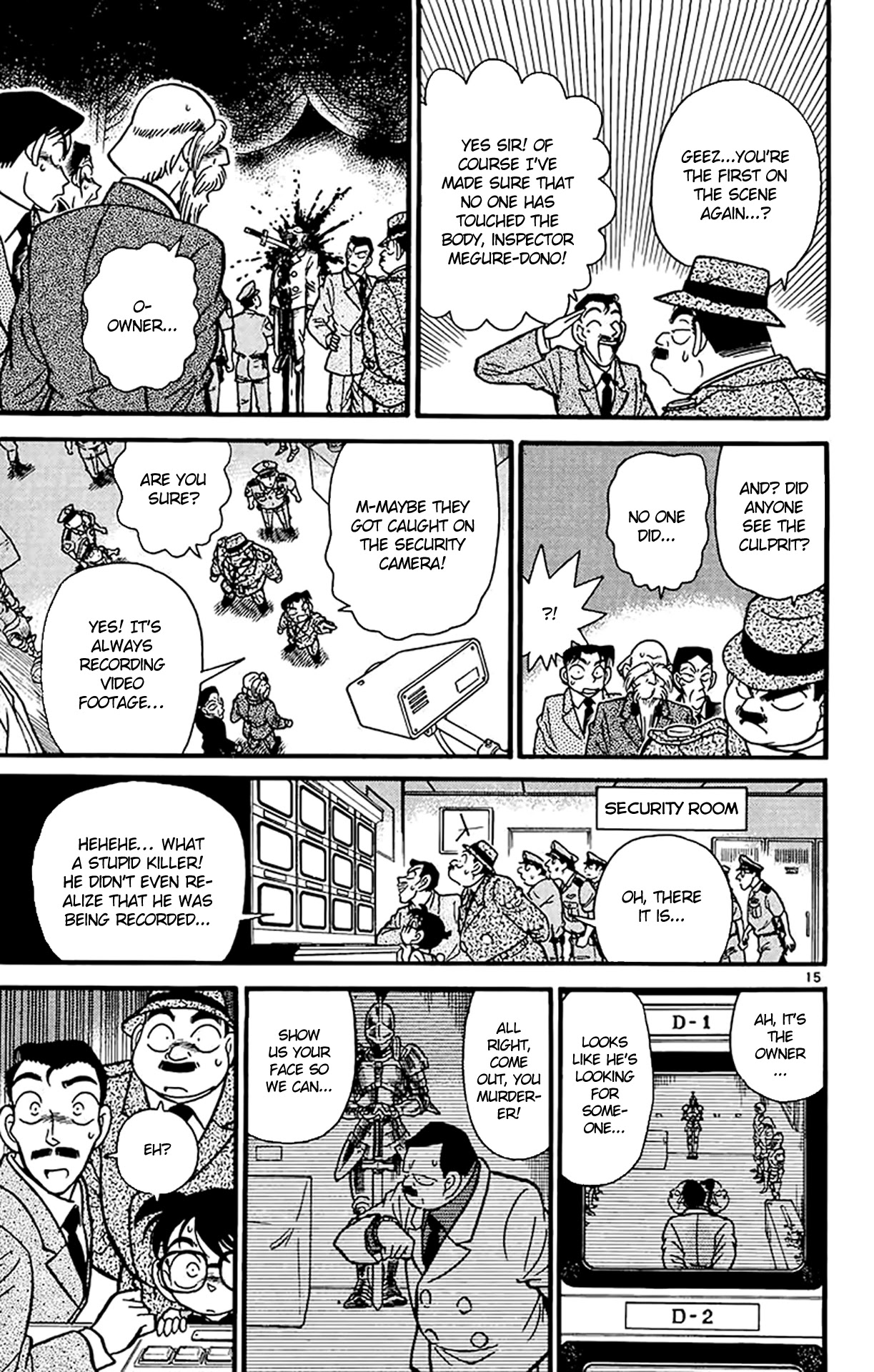 Detective Conan Chapter 30 page 16 - Chapter 30: The Armored Knight