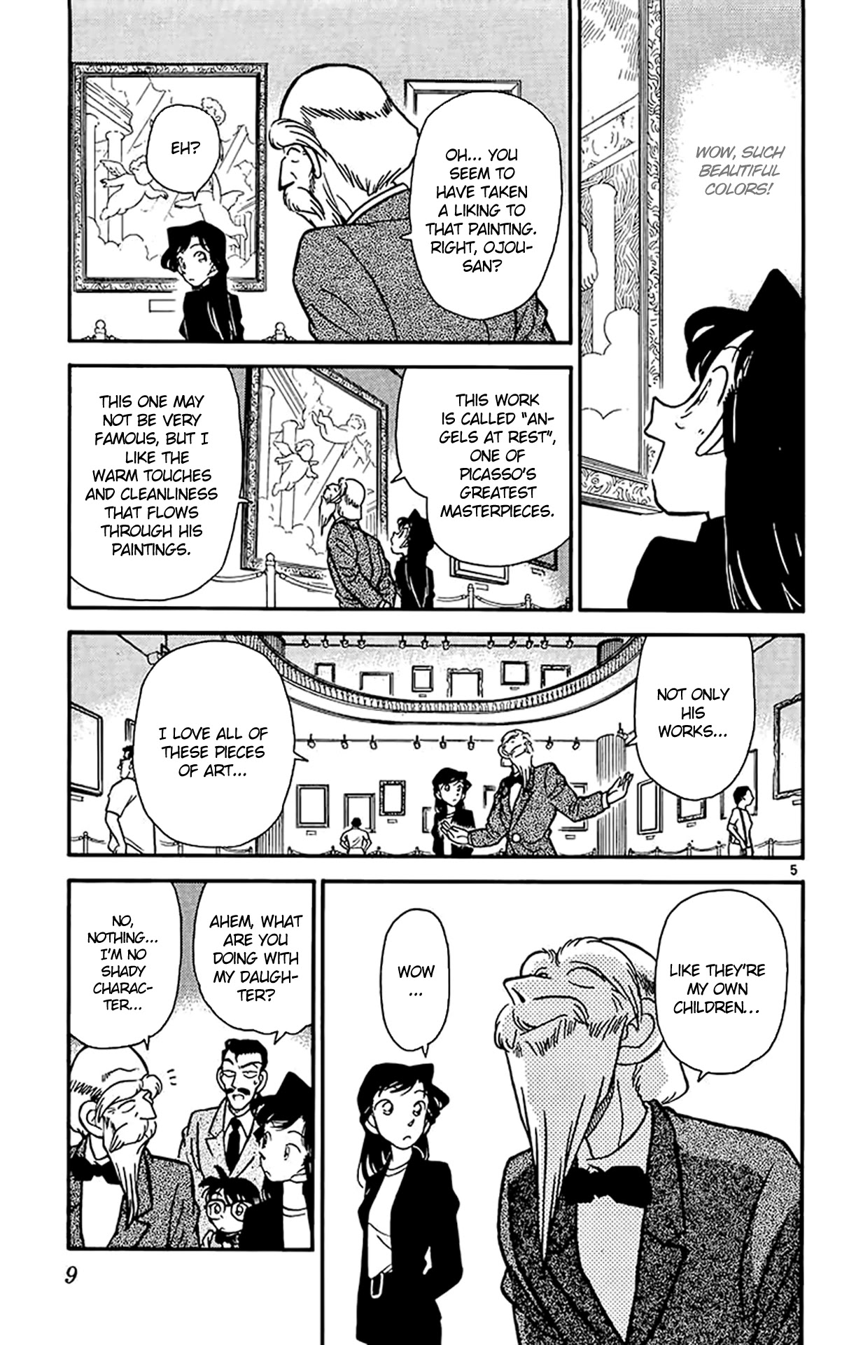 Detective Conan Chapter 30 page 6 - Chapter 30: The Armored Knight