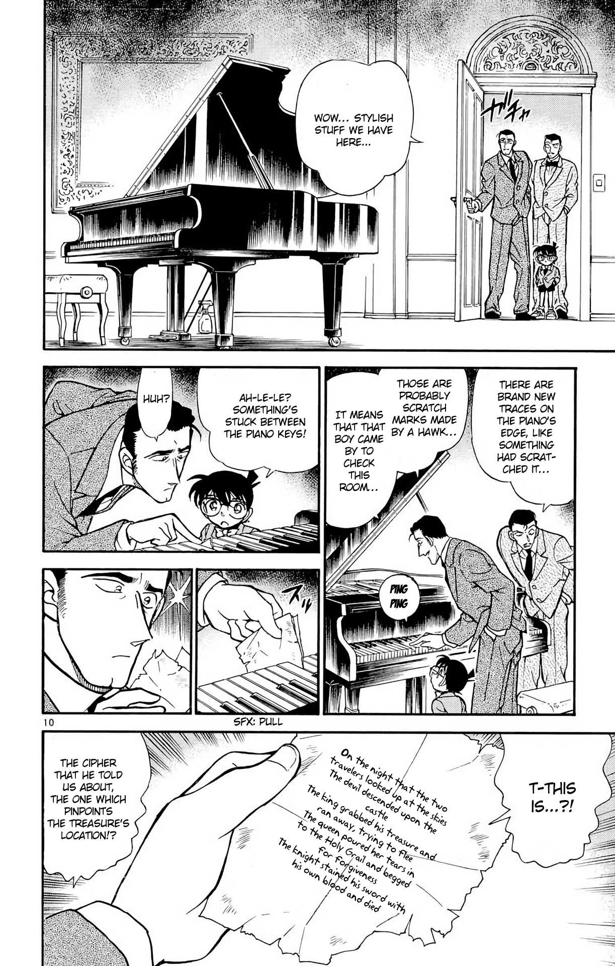 Detective Conan Chapter 301 page 11 - Chapter 301: A Secret Murder