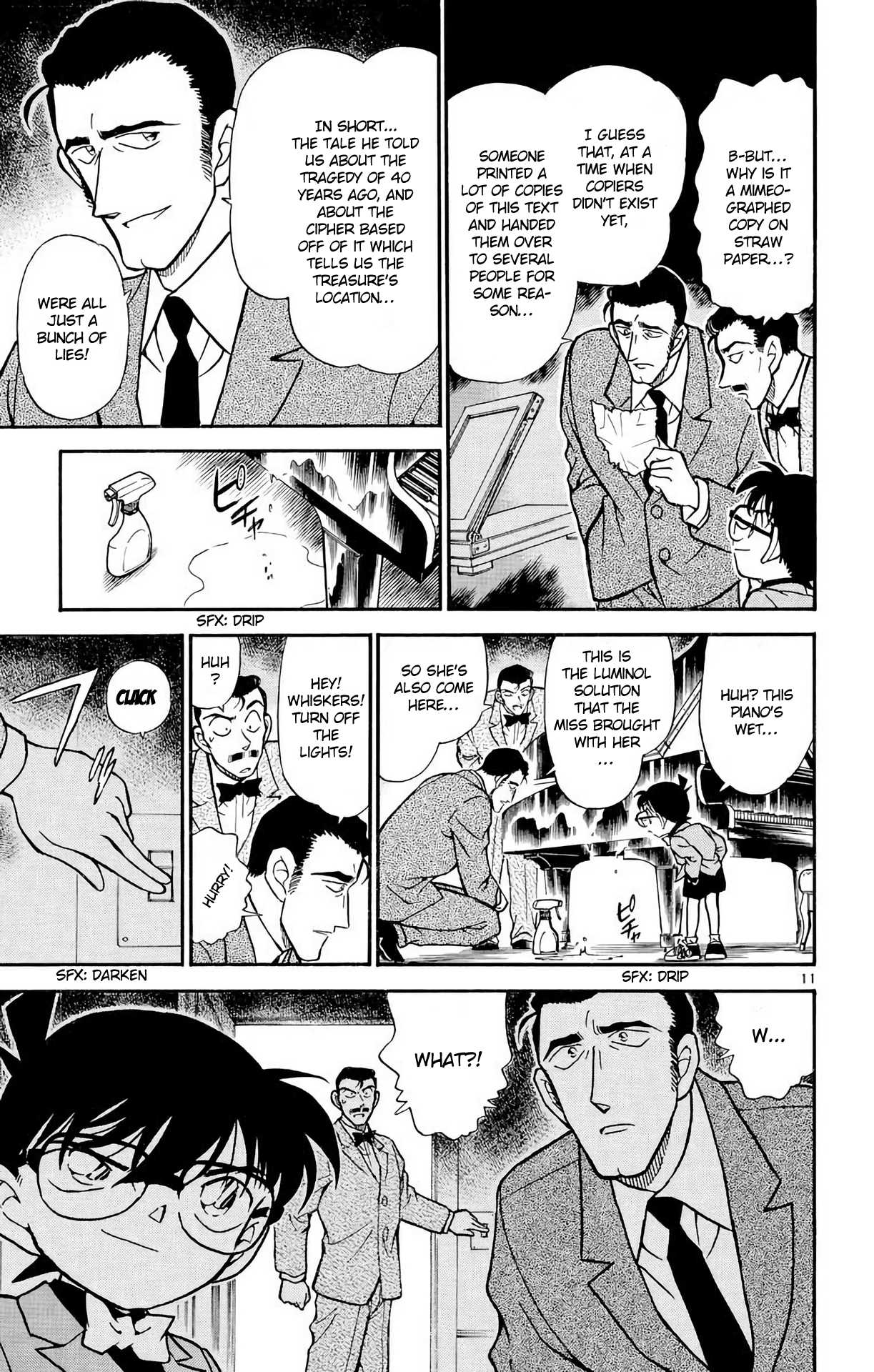 Detective Conan Chapter 301 page 12 - Chapter 301: A Secret Murder