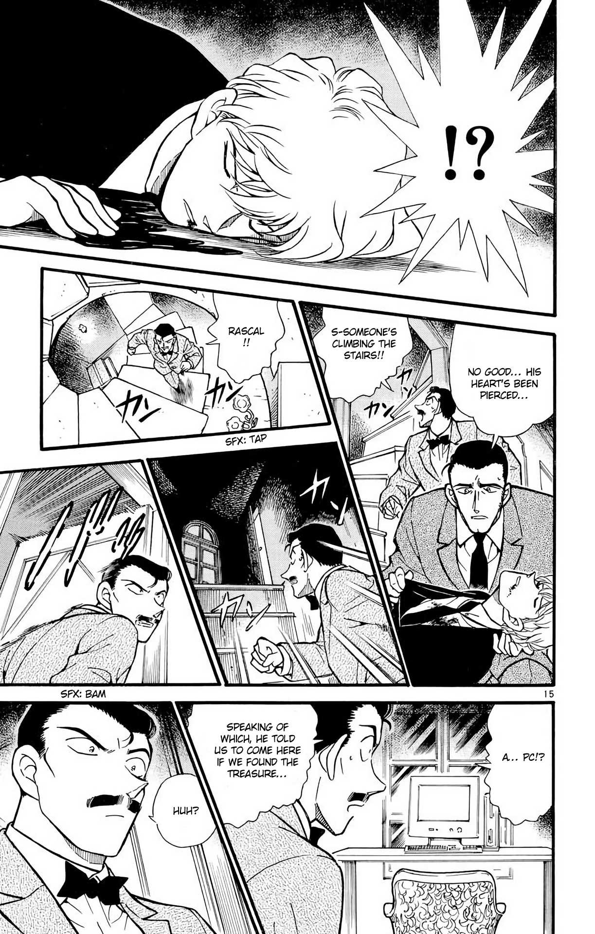 Detective Conan Chapter 301 page 16 - Chapter 301: A Secret Murder