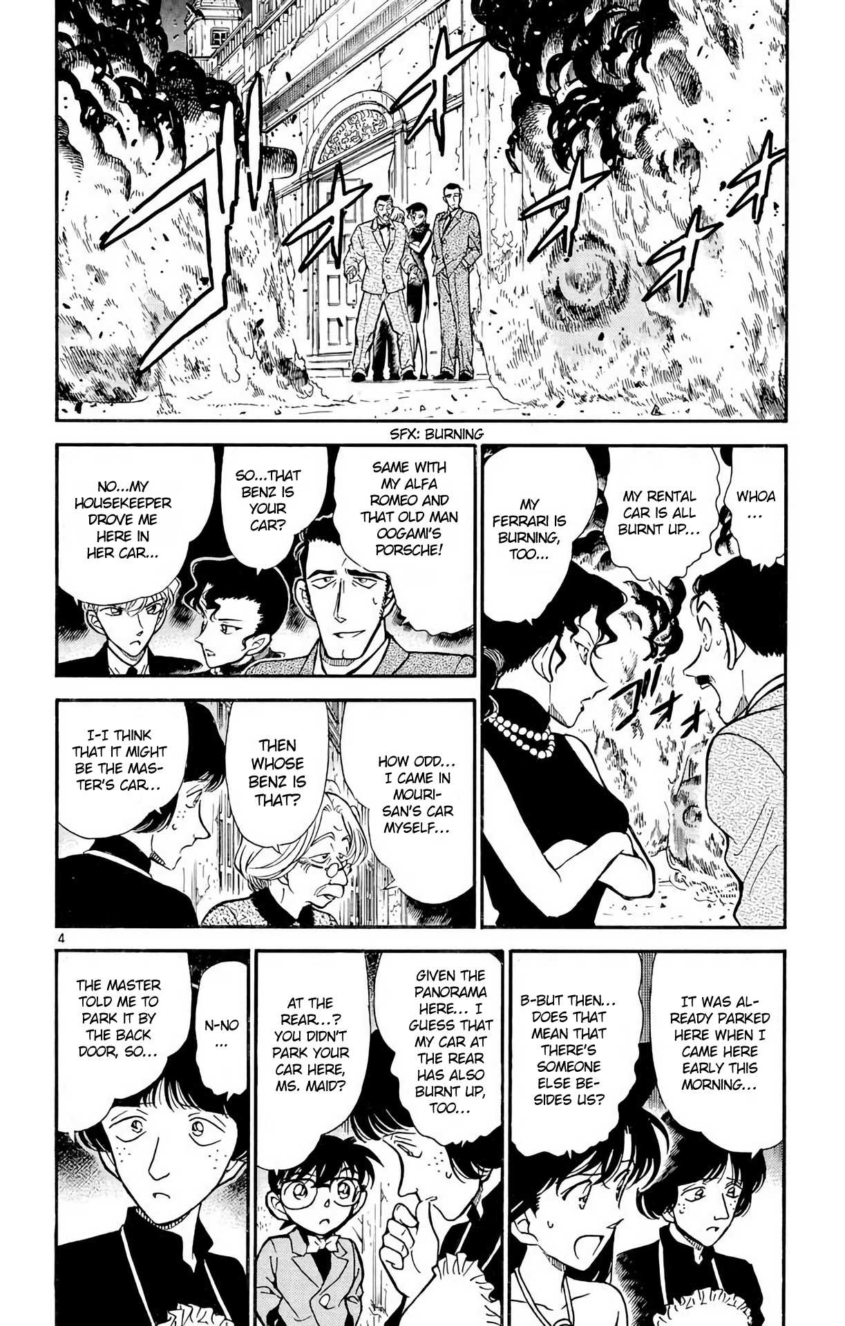Detective Conan Chapter 301 page 5 - Chapter 301: A Secret Murder