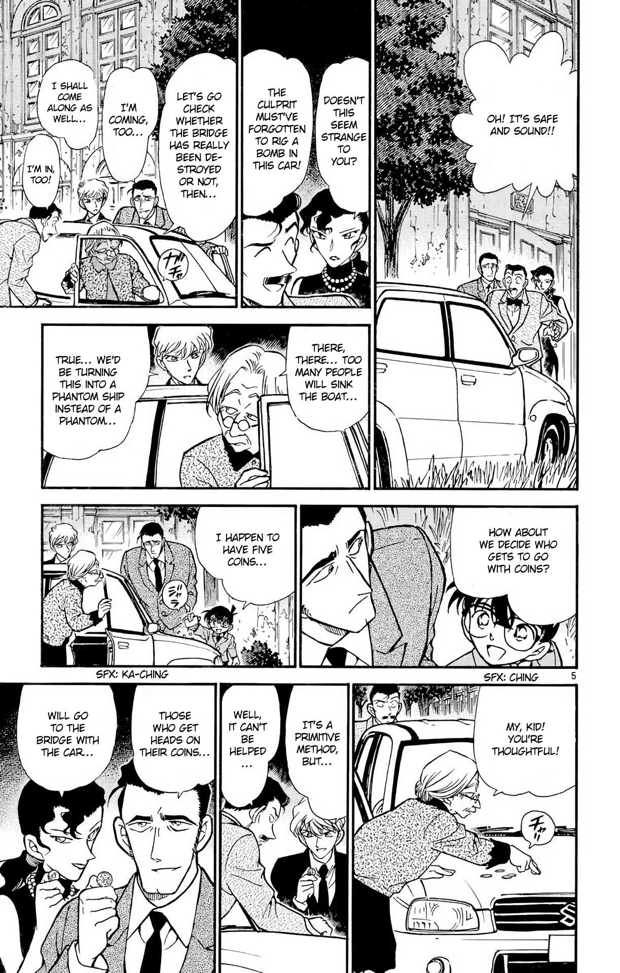 Detective Conan Chapter 301 page 6 - Chapter 301: A Secret Murder