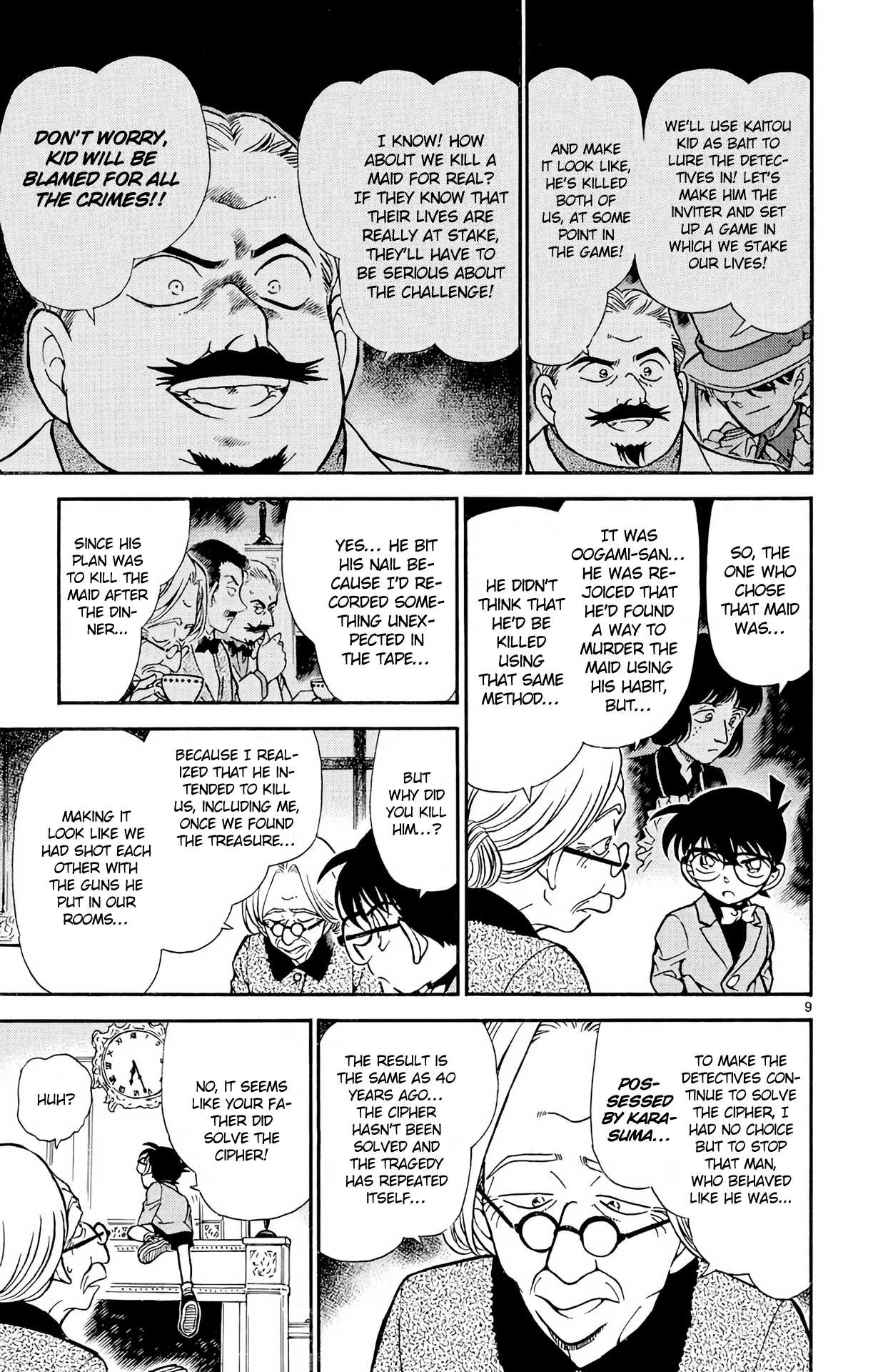 Detective Conan Chapter 302 page 10 - Chapter 302: Checkmate