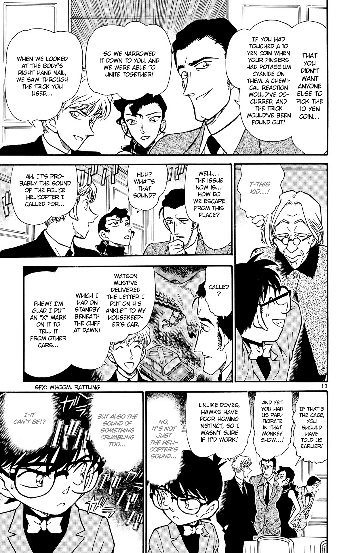 Detective Conan Chapter 302 page 14 - Chapter 302: Checkmate