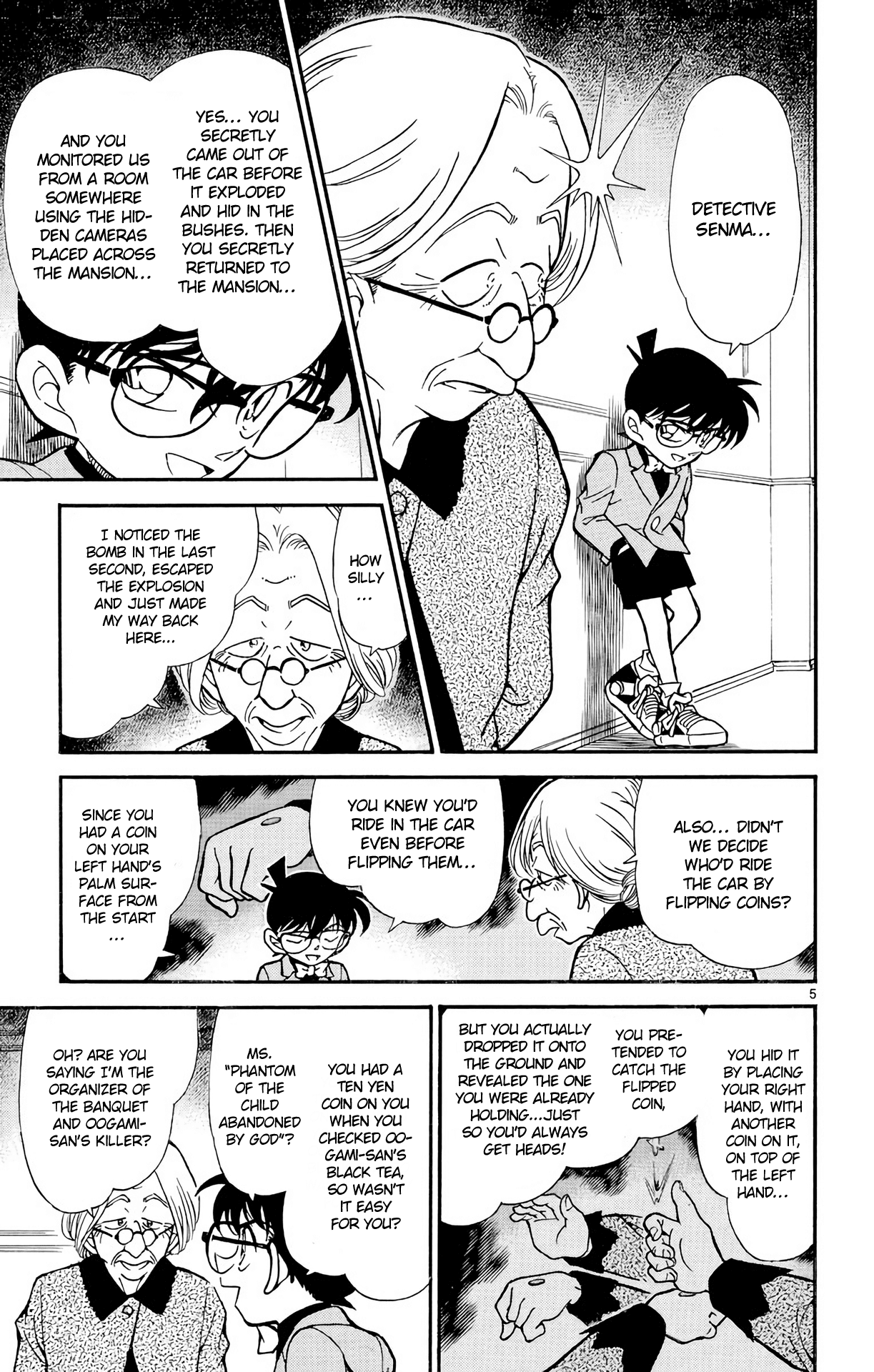 Detective Conan Chapter 302 page 6 - Chapter 302: Checkmate
