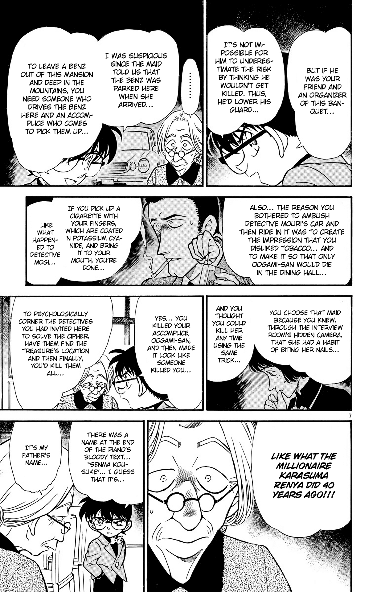 Detective Conan Chapter 302 page 8 - Chapter 302: Checkmate