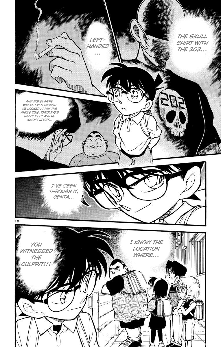 Detective Conan Chapter 303 page 19 - Chapter 303: Genta's Misfortune