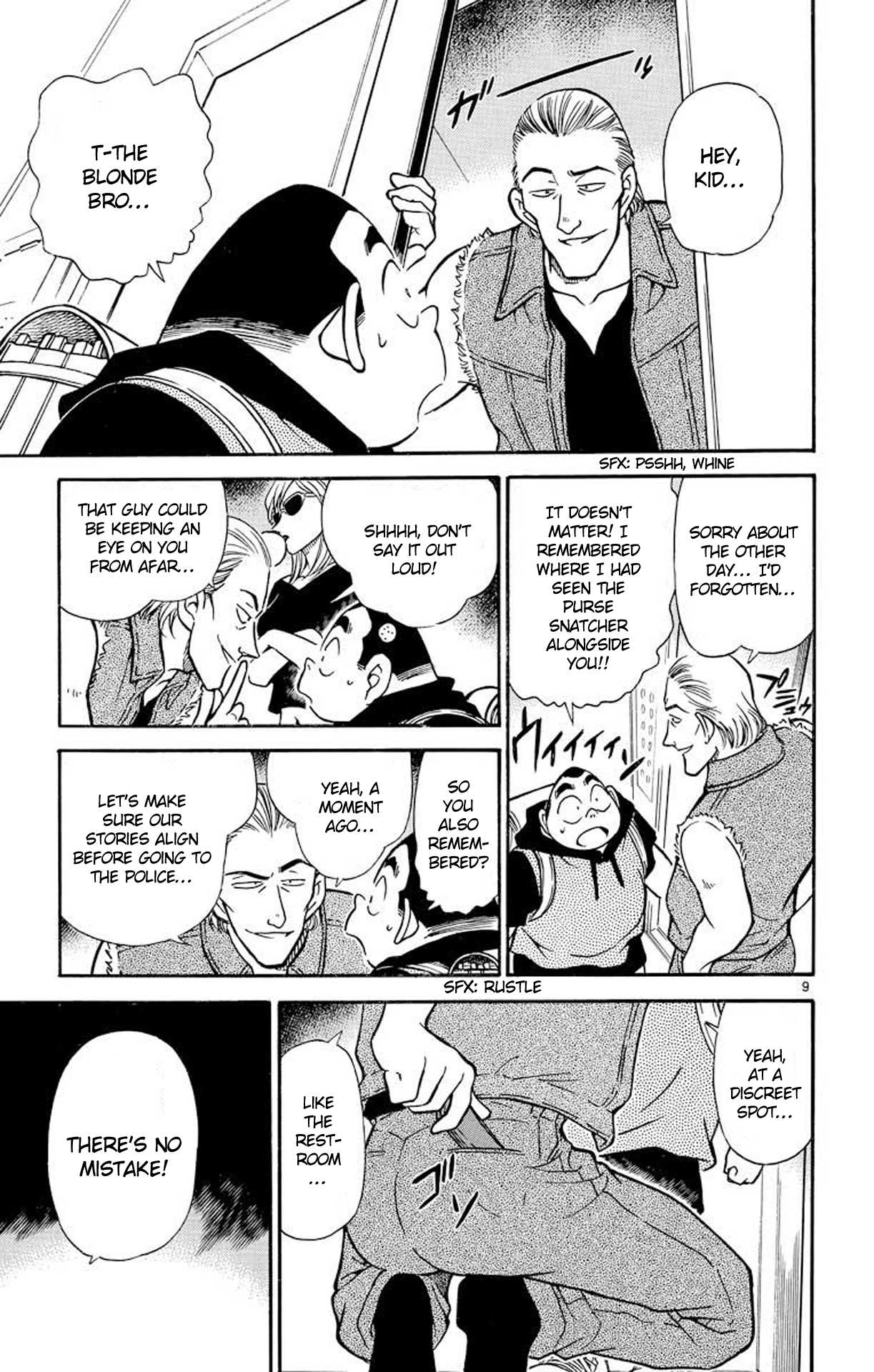 Detective Conan Chapter 304 page 10 - Chapter 304: Genta's Trap