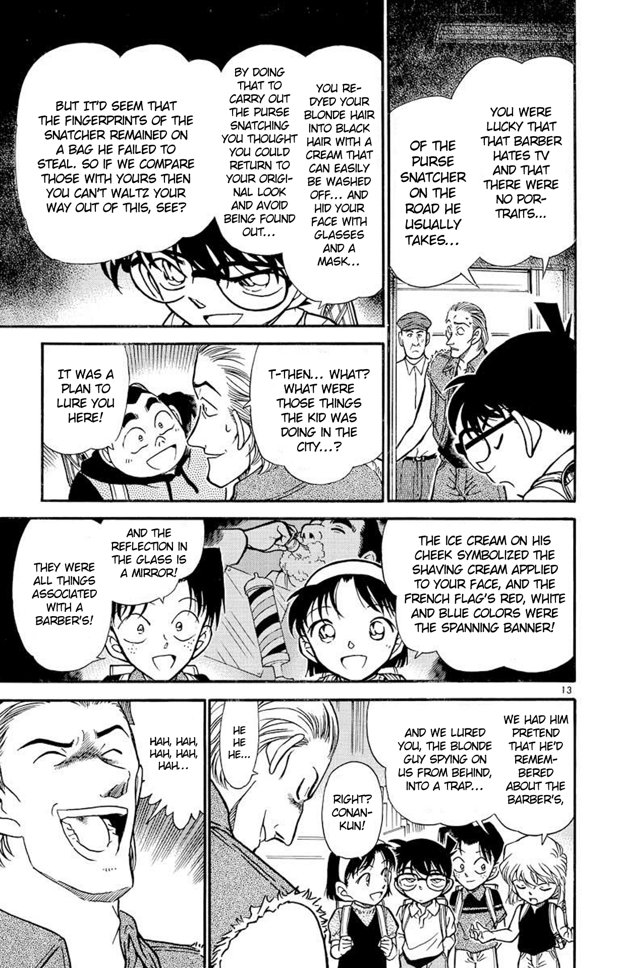 Detective Conan Chapter 304 page 14 - Chapter 304: Genta's Trap