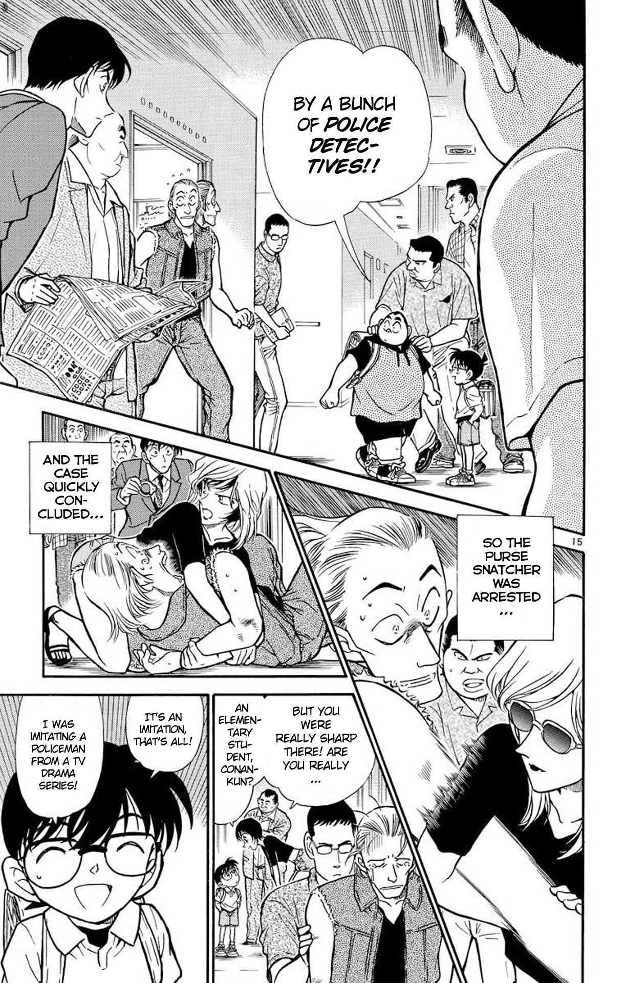 Detective Conan Chapter 304 page 16 - Chapter 304: Genta's Trap