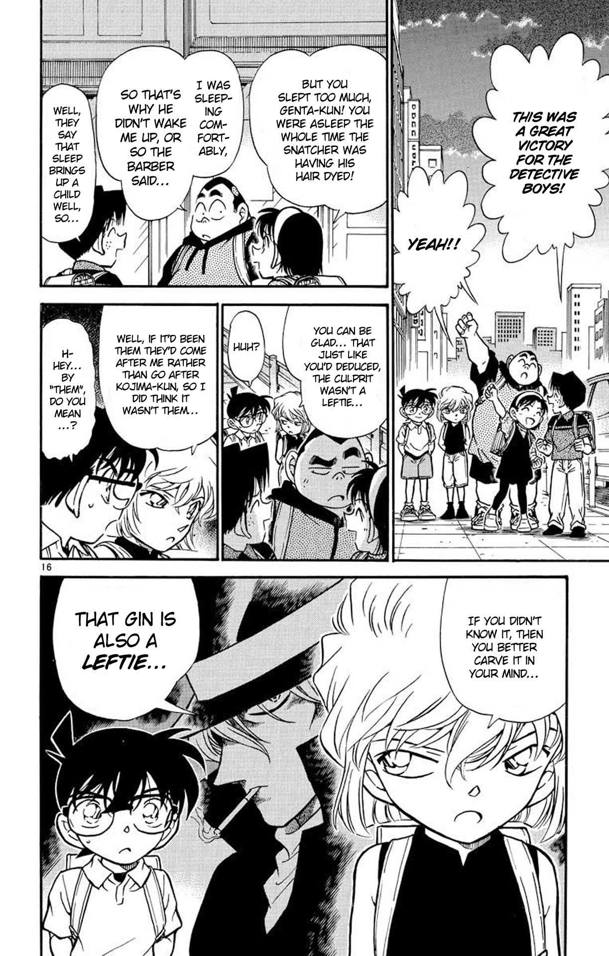 Detective Conan Chapter 304 page 17 - Chapter 304: Genta's Trap