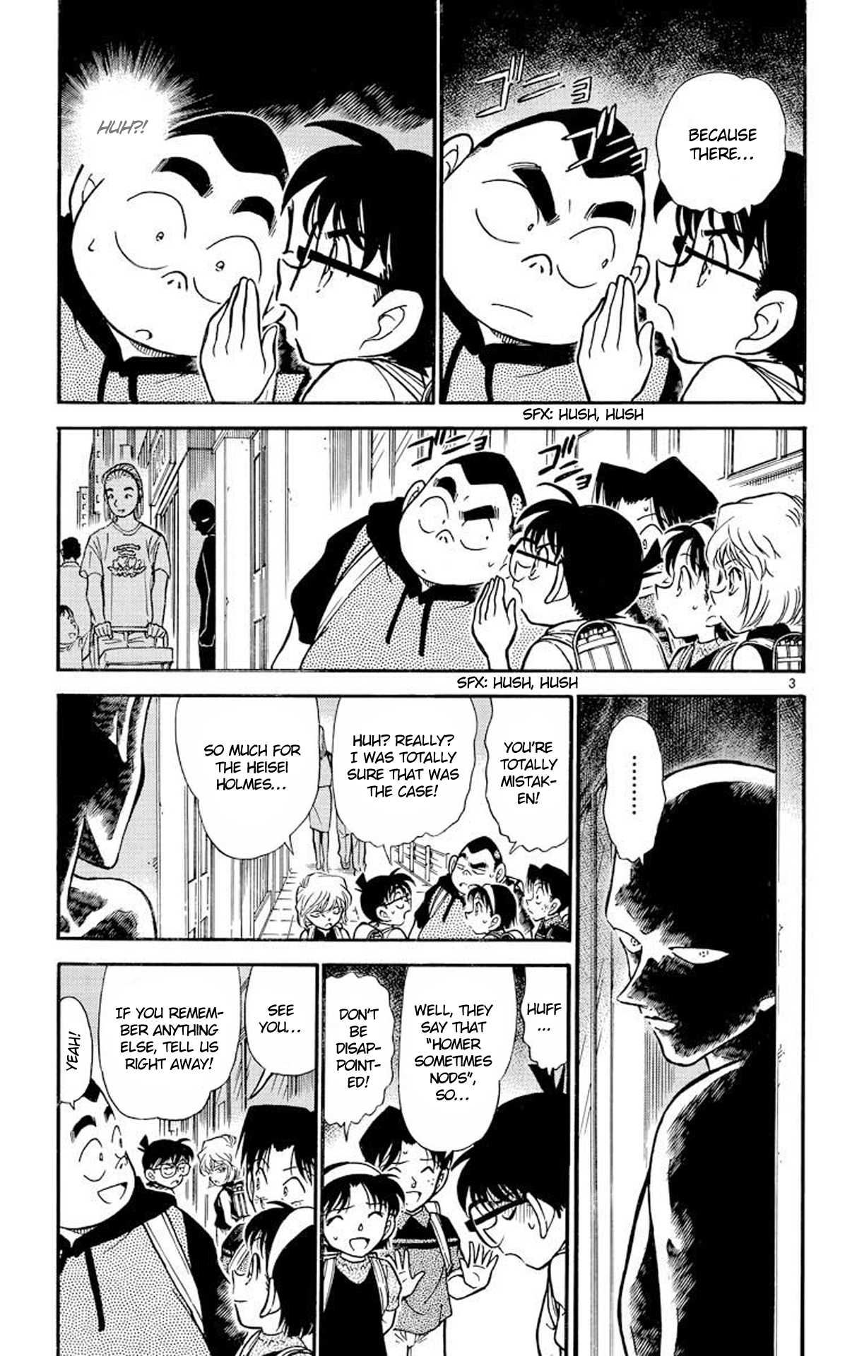 Detective Conan Chapter 304 page 4 - Chapter 304: Genta's Trap