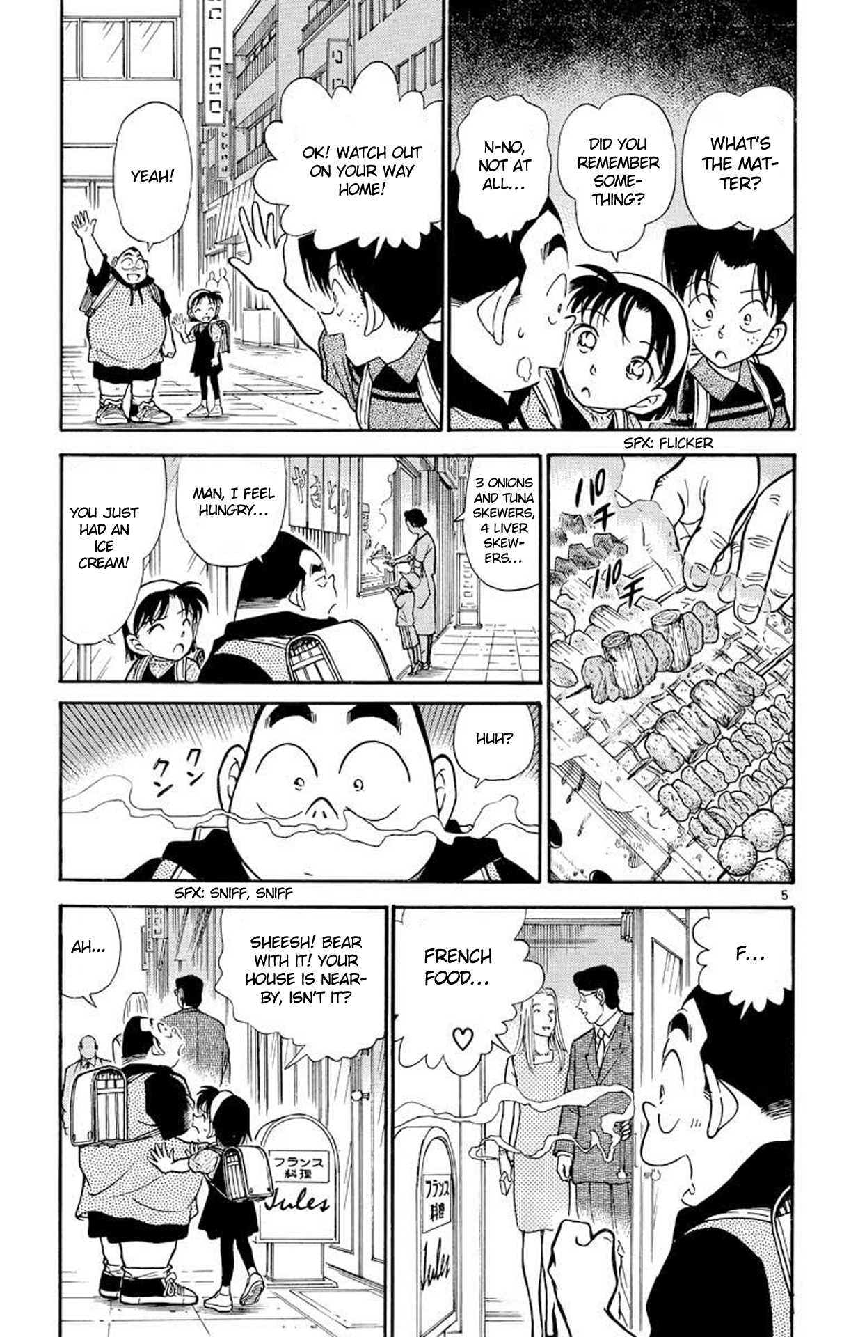 Detective Conan Chapter 304 page 6 - Chapter 304: Genta's Trap