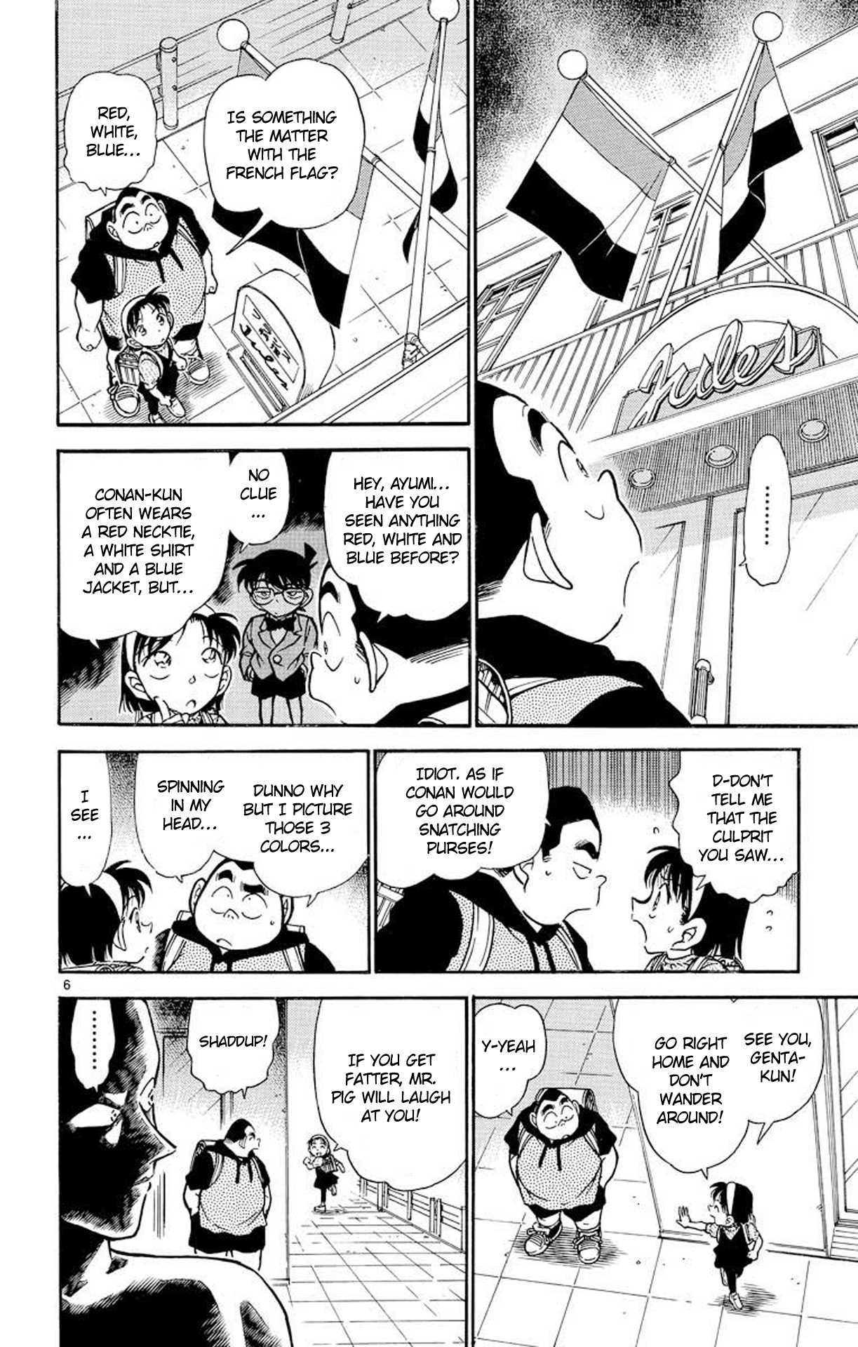 Detective Conan Chapter 304 page 7 - Chapter 304: Genta's Trap