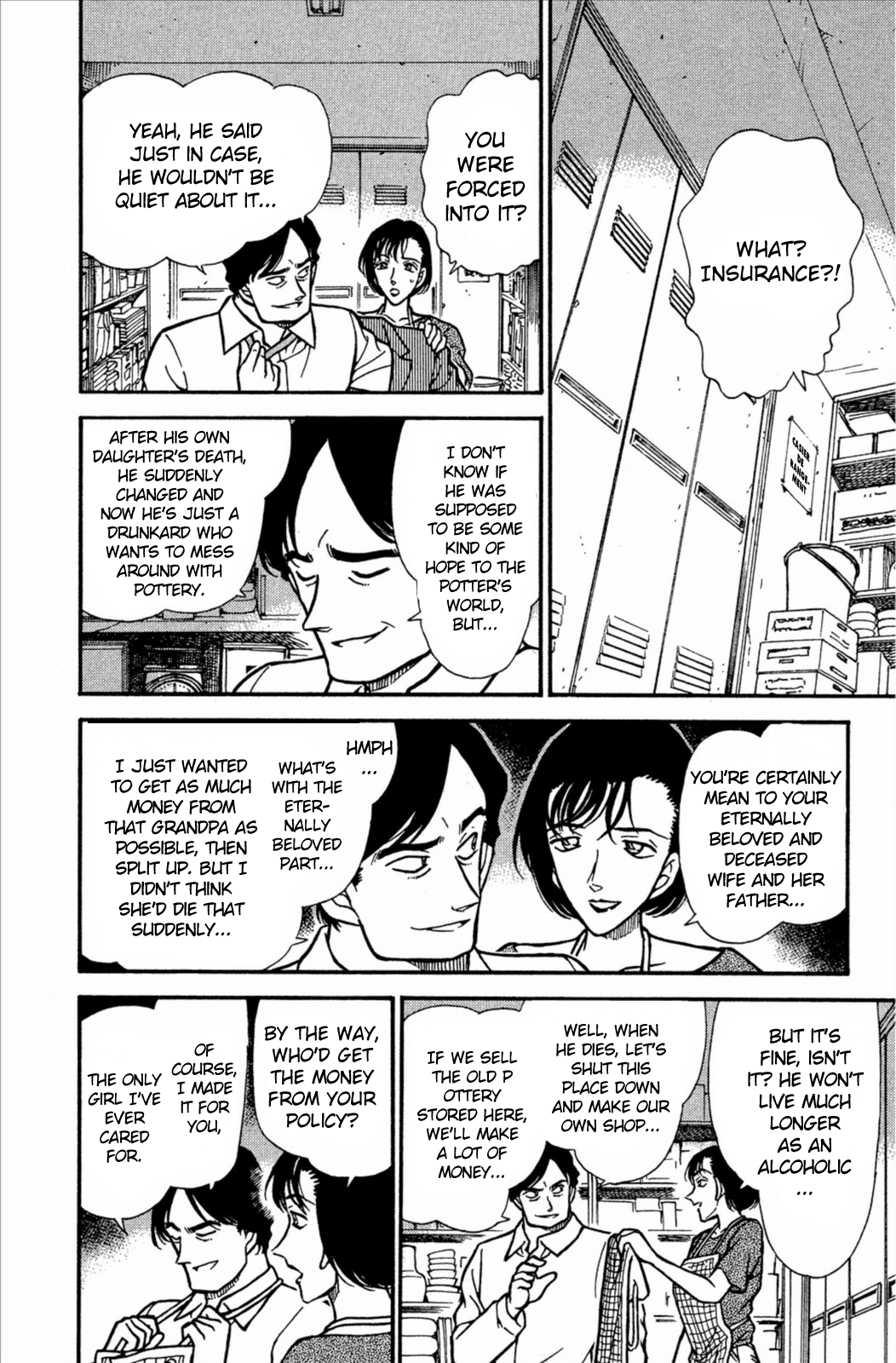 Detective Conan Chapter 305 page 11 - Chapter 305: On The Bottom