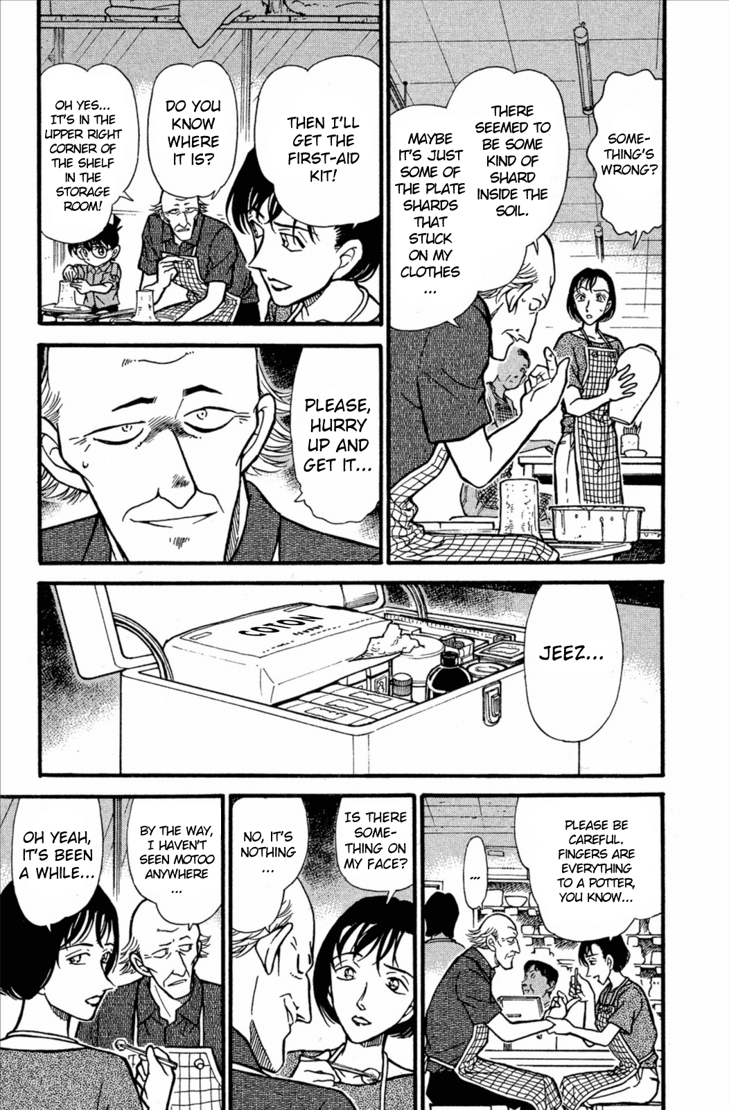 Detective Conan Chapter 305 page 16 - Chapter 305: On The Bottom