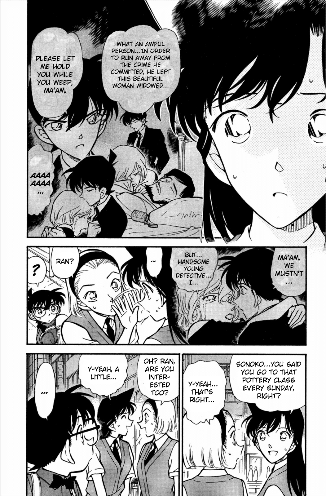 Detective Conan Chapter 305 page 5 - Chapter 305: On The Bottom