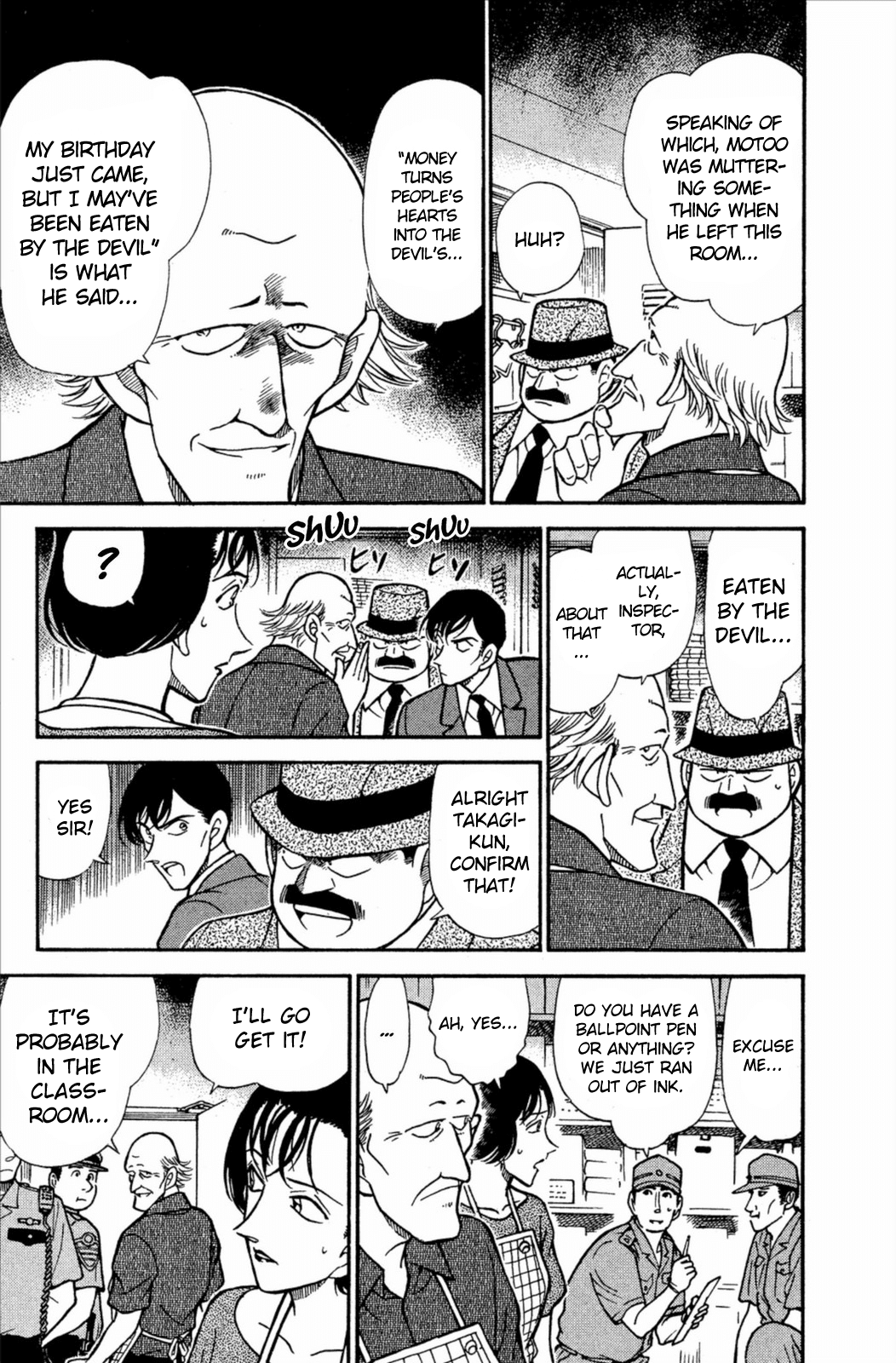 Detective Conan Chapter 306 page 10 - Chapter 306: Surrounded by Hints