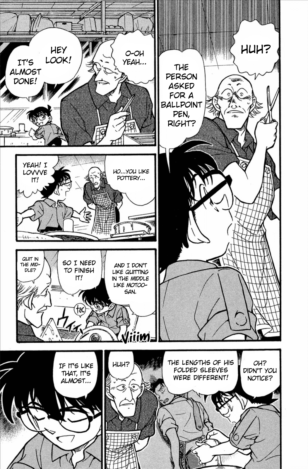 Detective Conan Chapter 306 page 12 - Chapter 306: Surrounded by Hints