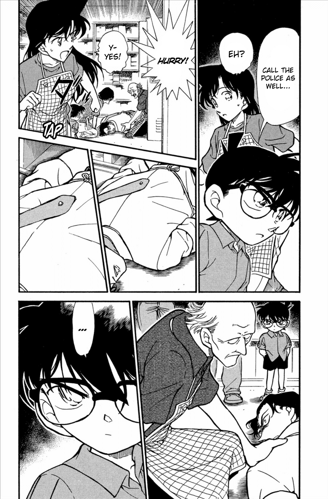 Detective Conan Chapter 306 page 4 - Chapter 306: Surrounded by Hints