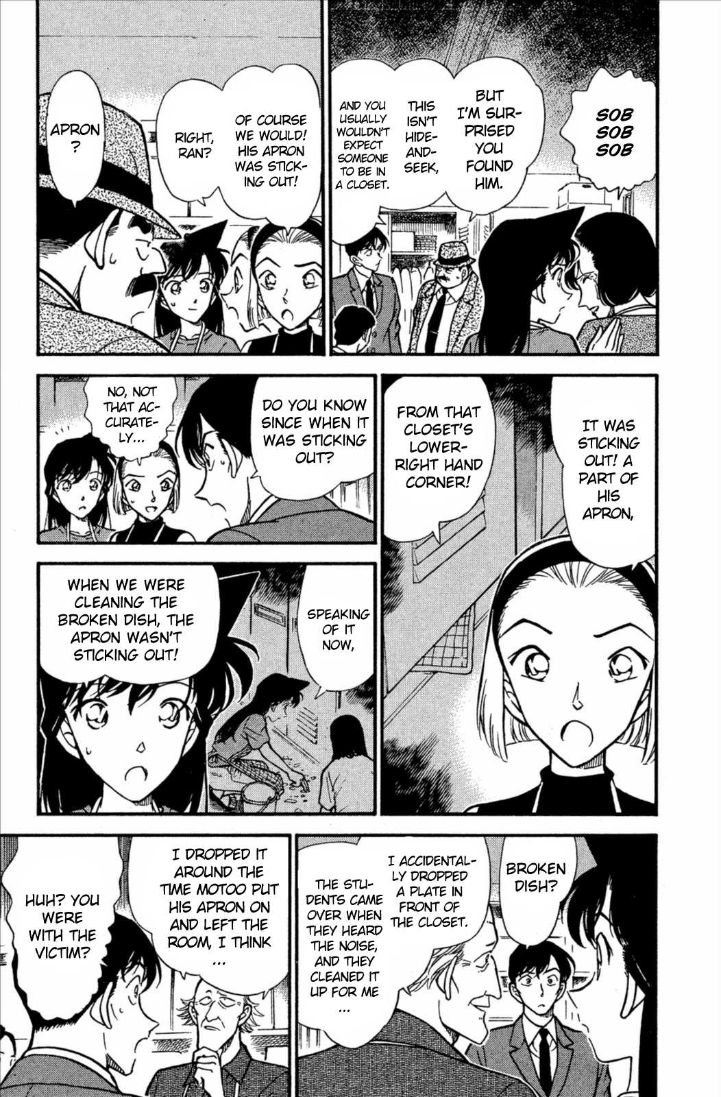 Detective Conan Chapter 306 page 6 - Chapter 306: Surrounded by Hints