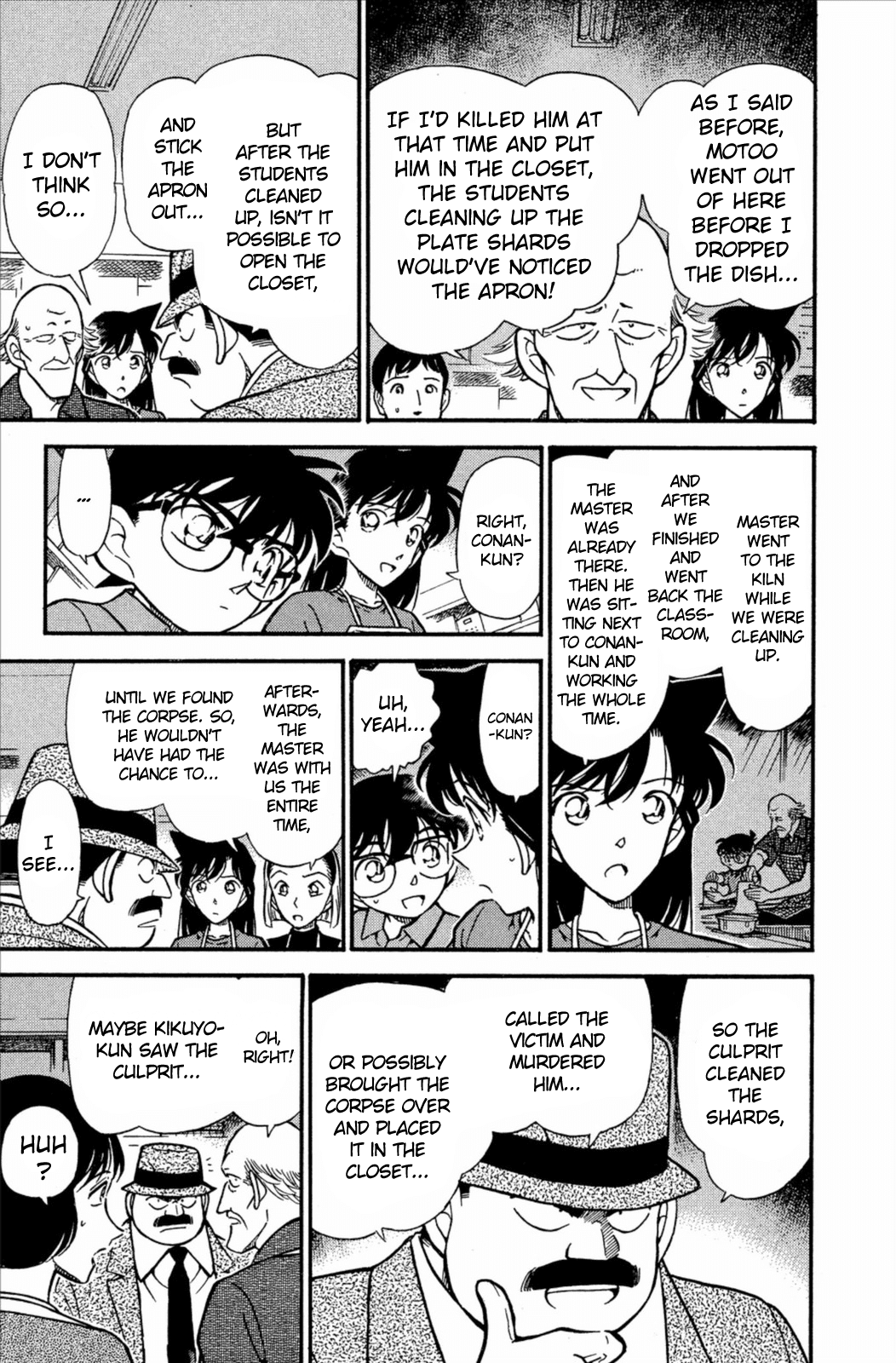 Detective Conan Chapter 306 page 8 - Chapter 306: Surrounded by Hints