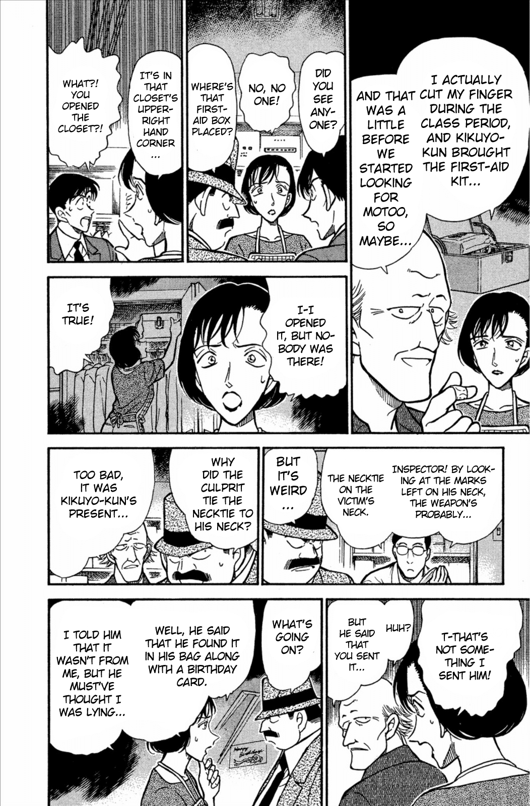 Detective Conan Chapter 306 page 9 - Chapter 306: Surrounded by Hints