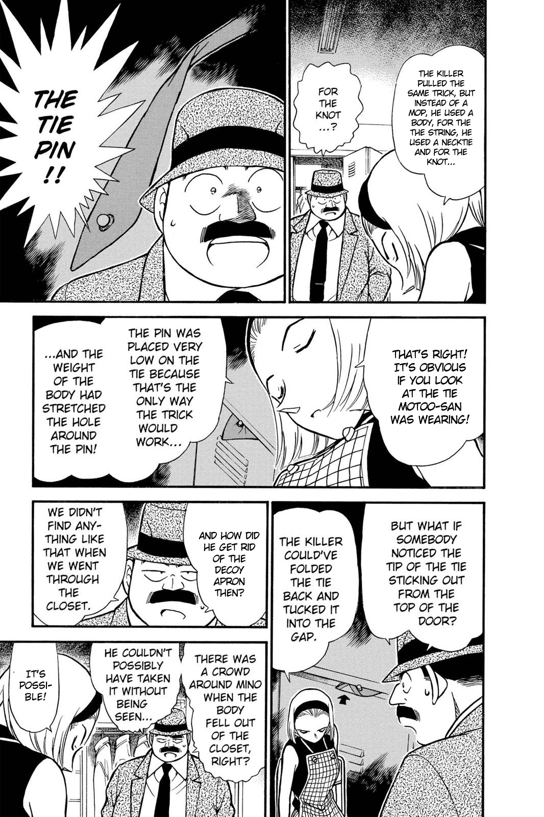 Detective Conan Chapter 307 page 12 - Chapter 307: The Hidden Word