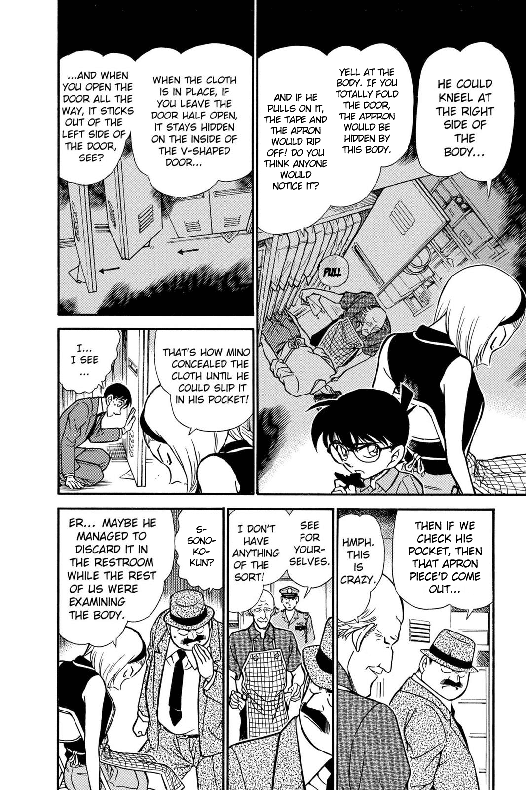 Detective Conan Chapter 307 page 13 - Chapter 307: The Hidden Word