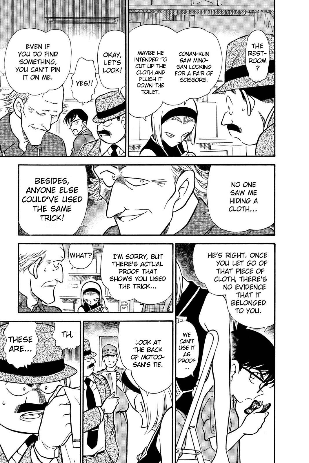 Detective Conan Chapter 307 page 14 - Chapter 307: The Hidden Word