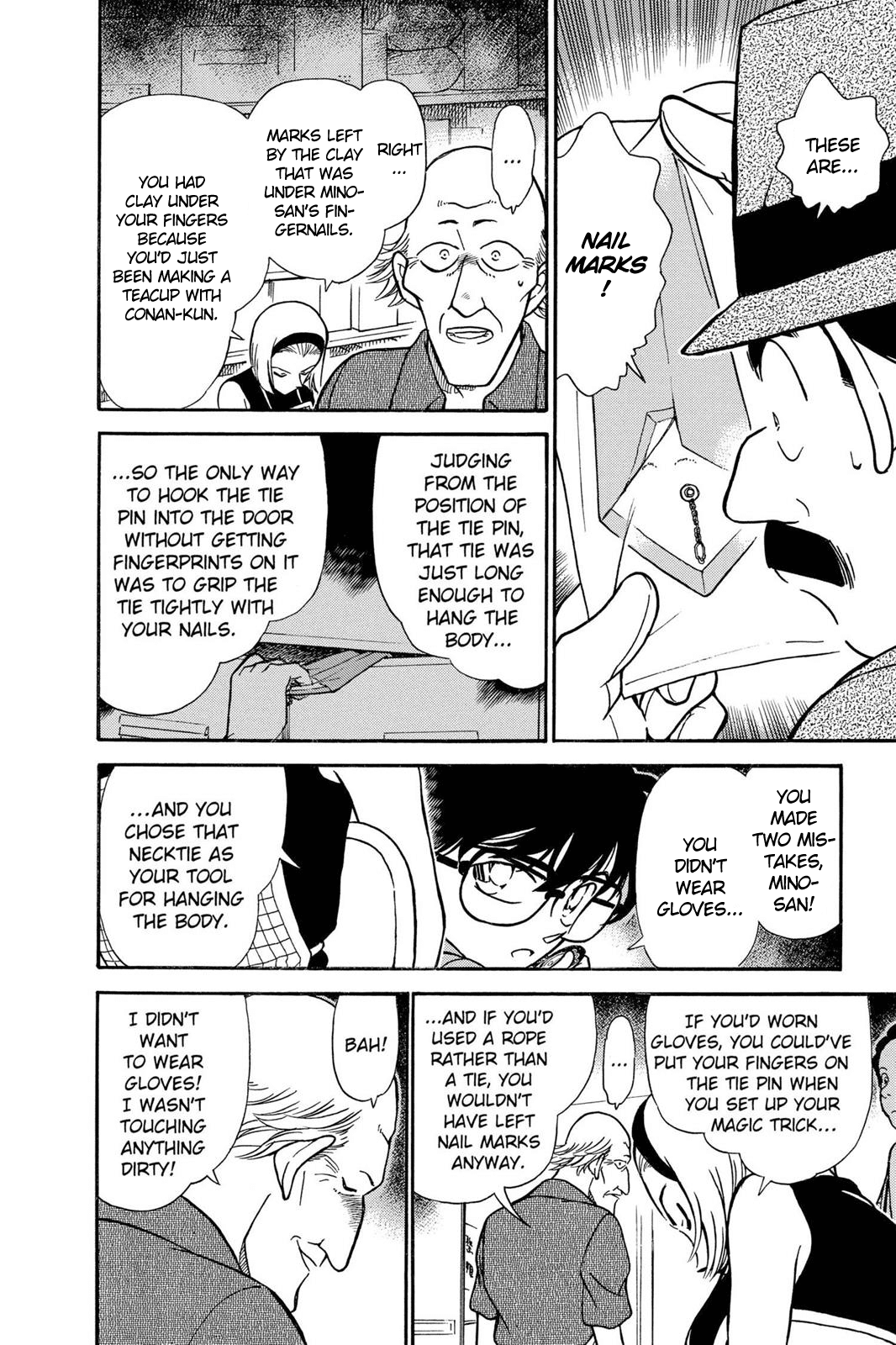 Detective Conan Chapter 307 page 15 - Chapter 307: The Hidden Word
